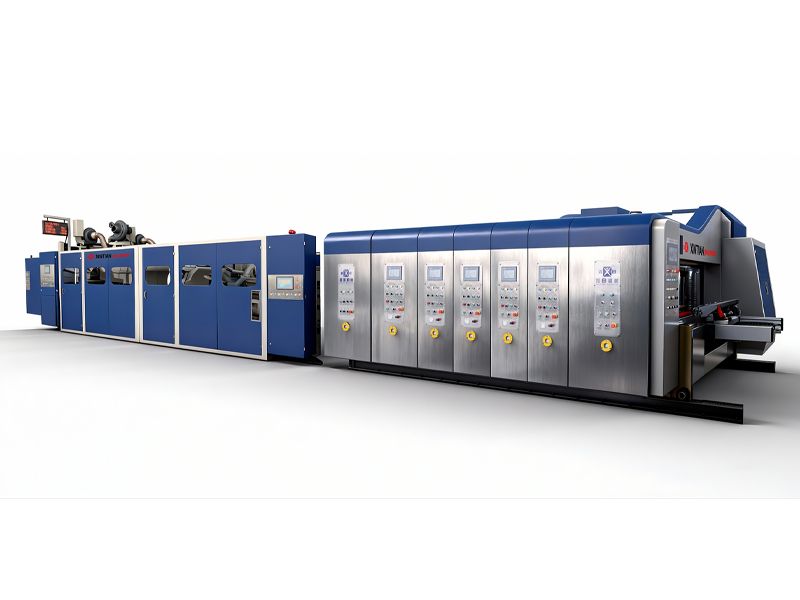 XT-F High speed printer scorer die cutter slotter machine