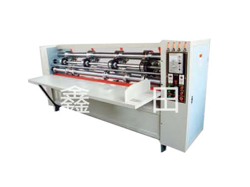 薄刀纵切压痕机